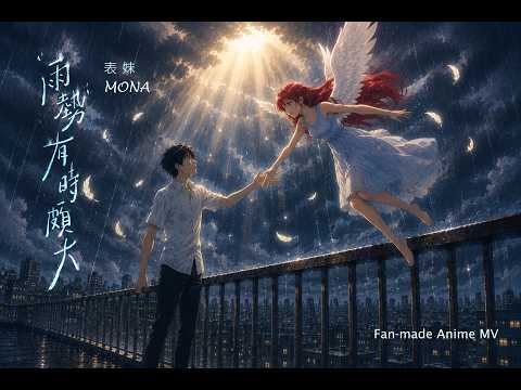表妹 Mona 雨勢有時頗大 fan-made Anime MV - 《讓雨再大一點 》