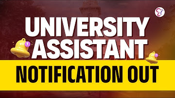 UNIVERSITY ASSISTANT NOTIFICATION OUT ‼️‼️ PSC COACHING CLASS 2025