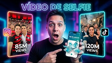 Como Criar Vídeos Selfie com Famosos usando IA (Trend Viral)
