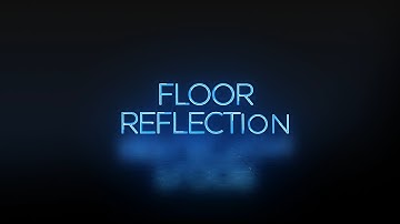 Floor Reflection Tutorial with After effects beginners #3danimation #animation #aftereffectstutorial