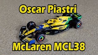 2024 Oscar Piastri Mclaren MCL38 Monaco Tribute Livery - F1 Diecast Review