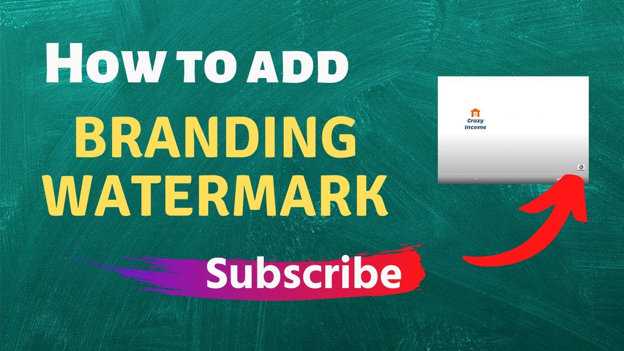 How to Create YouTube Branding Watermark Free for Your Channel 2021 ...