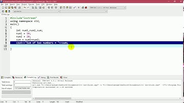 Lecture# 6 Sum of Float numbers in C++ | C++ Programming Tutorials in Urdu