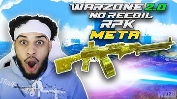 New RPK is *BROKEN* in WARZONE 2 || New * BEST * RPK Build in Warzone 2