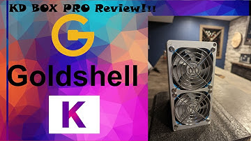 Goldshell KD Box Pro Review Kadena KDA Miner