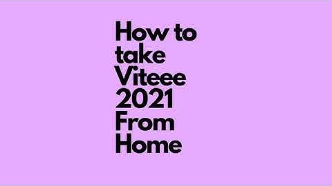 VITEEE 2021| Official Guide lines by CodeTantra about ORPE | Official Video Link in Description |