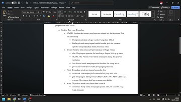 UTS Struktur Data dan Algoritma - UNSIA