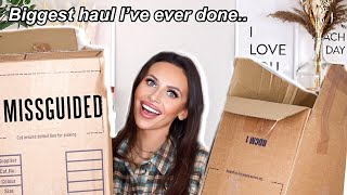 HUGE Missguided NEW IN Try On Haul Autumn/Winter 2020!! EARLY BLACK FRIDAY DISCOUNT | Imogenation AD