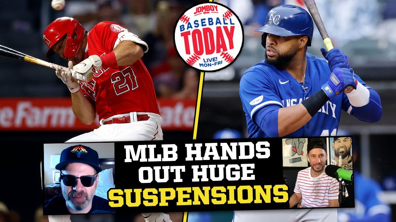 MLB hands out HUGE suspensions for Angels/Mariners brawl Baseball