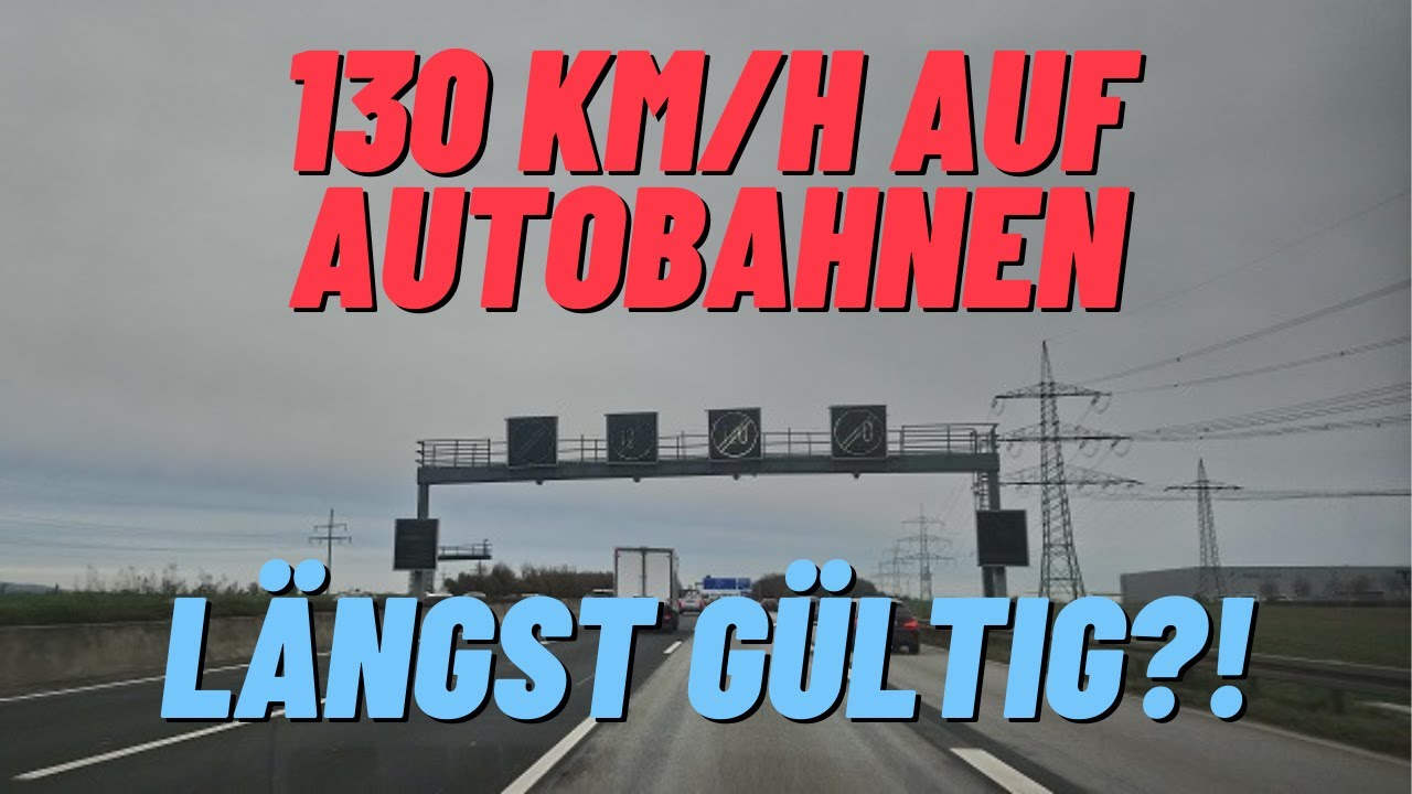 Fabelhafte Richtgeschwindigkeit Auf Autobahnen Ebenbildnull