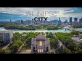 Winnipeg city  4k  manitoba  canada