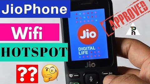how to activate wifi hotspot in jio phone | Complete Truth | Sach kya hain ?