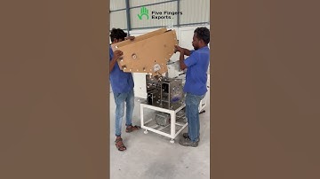 U shape Paper Straw Packing Machine with Bevel Cut Production Line | Five Fingers Exports