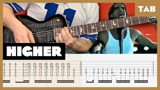 Creed - Higher (Drop D Tuning)  - Guitar Tab | Lesson | Cover | Tutorial - PRS SE Mark Tremonti Mr. Tabs