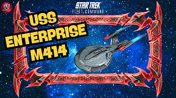 USS Enterprise M414 | How to Play Star Trek Fleet Command | Outside Views STFC