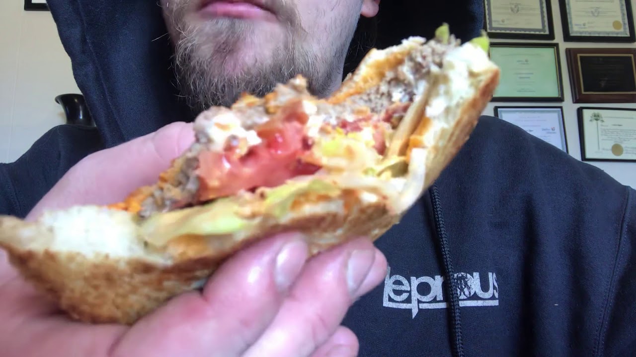 ASMR Jack in the Box Sriracha Burger, Fries, and Grand Sausage Burrito