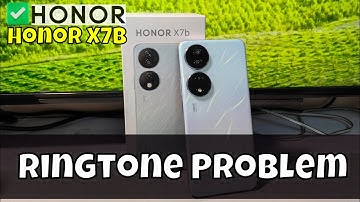 Honor X7b Ringtone Problem / Ringer not working , Ringtone Volume Fix