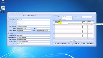 How To Use Excel Invoice Template Software