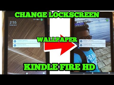 Video: Kun je de achtergrond op een Kindle Fire wijzigen?