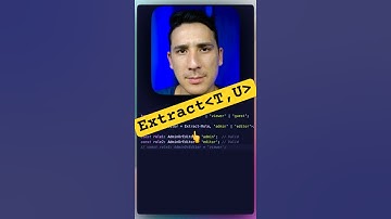 Extract ➡️ Utility Type ➡️ TypeScript #coding #programming #typescript #typescripttutorial