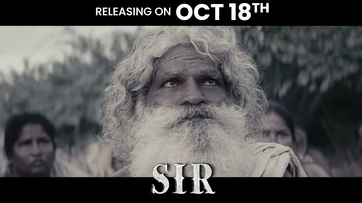 SIR - Promo 1 | Vemal | Bose Venkat | Chaya Devi Kannan | Siddhu Kumar | Siraj S | SSS Pictures