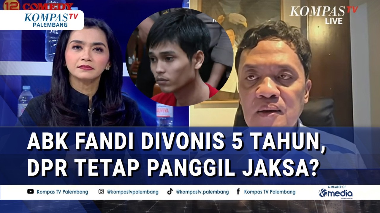Repons Ketua Komisi III DPR soal ABK Fandi Divonis 5 Tahun Penjara, Jaksa Tetap Dipanggil?