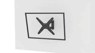 Slim Full-Motion TV Wall Mount Bracket (Max 66 lbs, 23 – 42 inch) LPA39-443AL Slim Full Motion TV Wall Mounts for 23″ to 55″