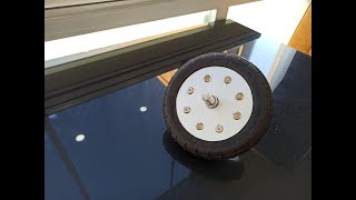 How to make a rim on an 8 inch Hoverboard solid tire
