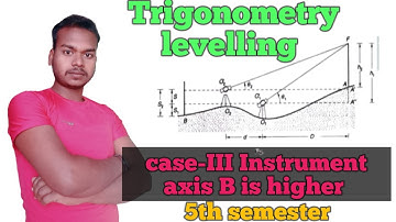 Derive an expression for when the instrument at different levels and instrument at A is higher|
