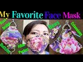 ( # 72 ) How To Make The Best Fabric Face Mask With Comfortable Ear Loops- Easy Hand Sew Tutorial