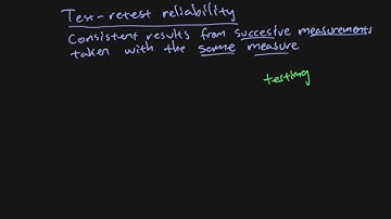 Research Methods - Chapter 03 - Test-Retest and Equivalent-Forms Reliability (2/3)