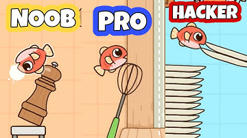 NOOB vs PRO vs HACKER in Flying Fish