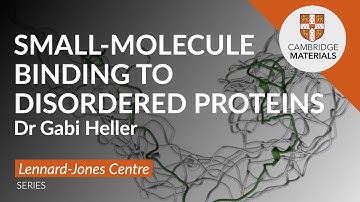 Small-molecule binding to intrinsically disordered proteins