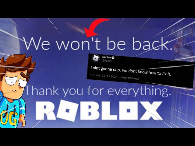 roblox twitter memes since it's shutdown! 