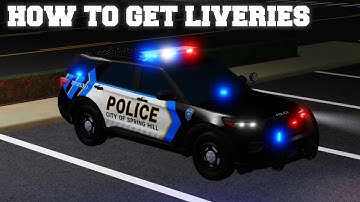 How to get CUSTOM LIVERIES in BERKELEY COUNTY! LIVERY TUTORIAL & GUIDE (ROBLOX) #berkeleycounty
