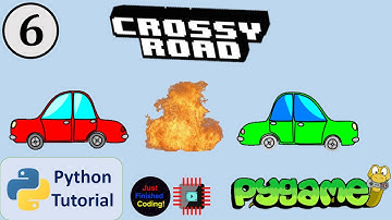 Crossy Road - Part 6 | Python Pygame Tutorial! | Just Finished Coding!