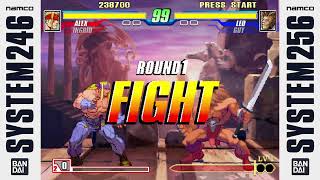 [PCSX2x6 fork] [proverb] Capcom Fighting Jam (JAM1 Ver. A) (2004) w/ Bezel - Gameplay (RTX GPU)