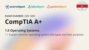 CompTIA A+ 220-1202 Certification Exam Full Course Vol. 1.1