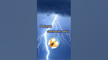 sambaran petir #shorts