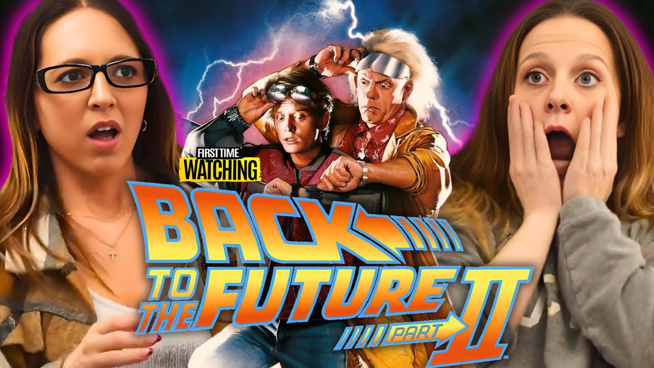 BACK TO THE FUTURE PART 2 * MOVIE REACTION & COMMENTARY | First Time Watching for Abby (1989)