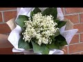 Lilies of the Valley Hand Tied Bouquet DIY Tutorial