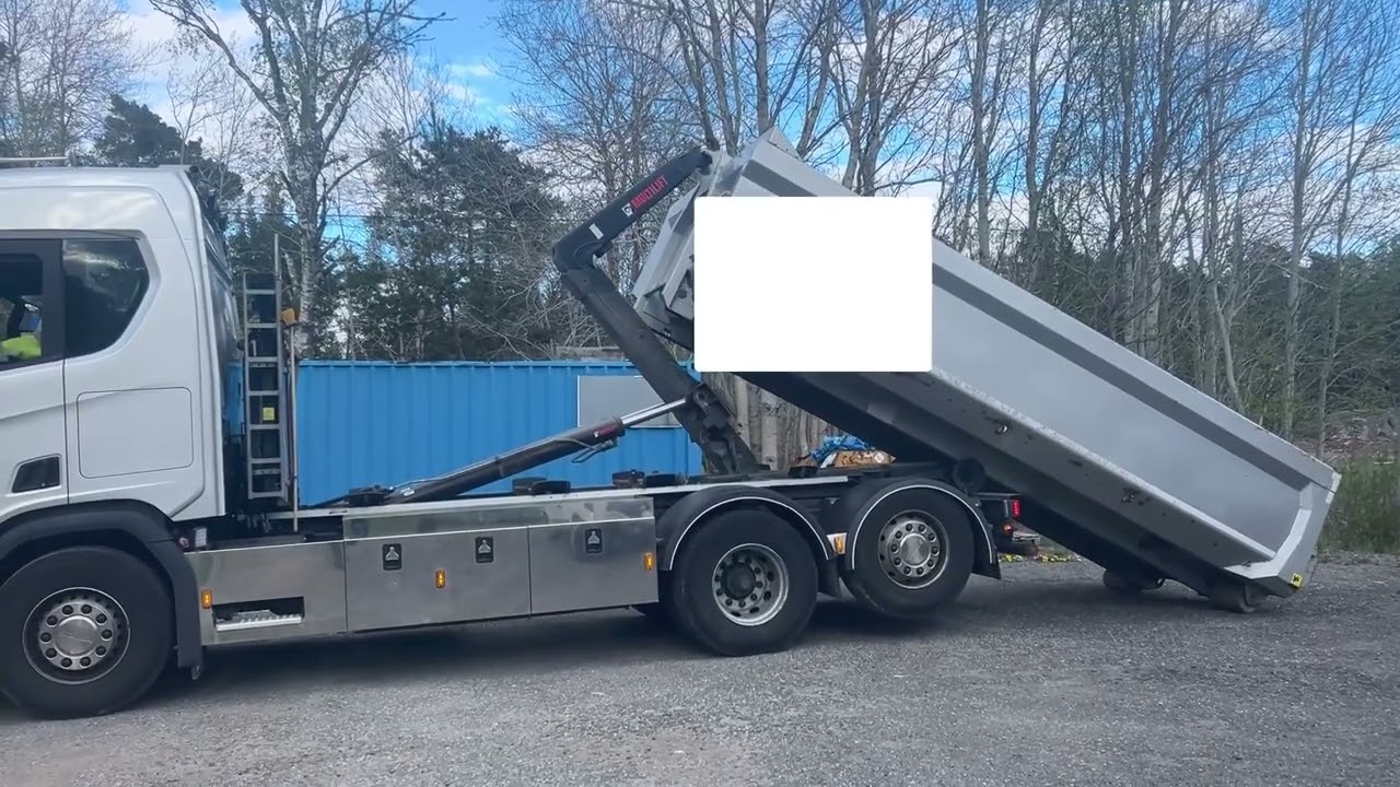 Lastväxlare SCANIA R450 / HIAB 21t / Flak