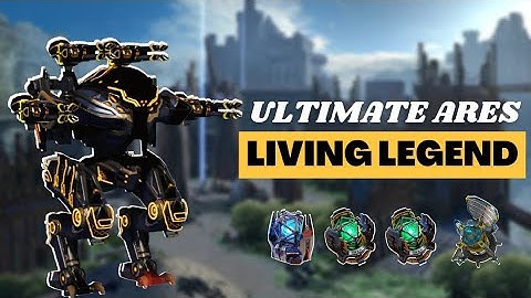 New Ultimate Ares With Ultimate Pulsar - Living Legend / War Robots Test Server Gameplay