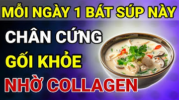 Người Cao Tuổi: Đừng Để Teo Cơ, Yếu Chân Chỉ Vì Bỏ Qua 7 Món Súp Giàu Collagen Này!