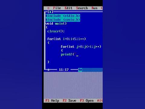C Program to Print Star Pattern - Part 3 | C Programming #shots # ...