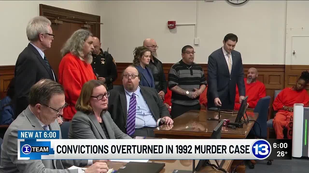Four murder convictions overturned in 1992 Toledo killing - YouTube