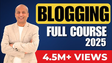 Free Blogging Course Part 0 :- STEP by STEP Process to Make a Free Blog in 2025..