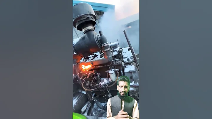 How to start Diesel engine in Cold ❄️❄️ weather#shorts