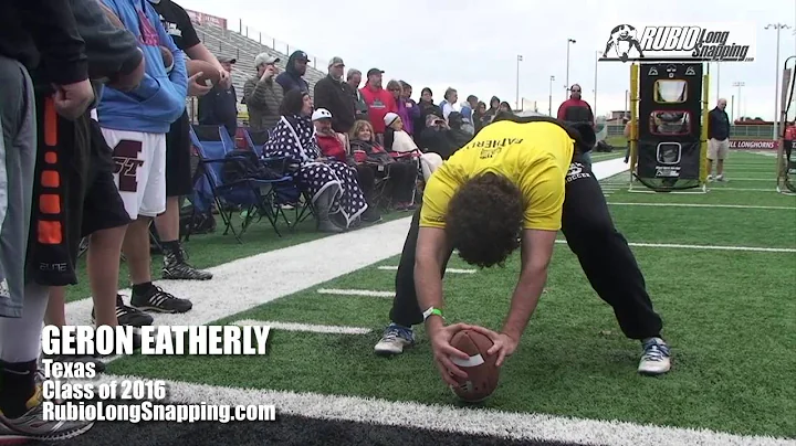 Geron Eatherly - Long Snapper