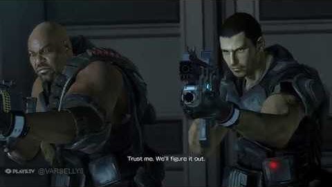 Binary Domain Rooftop escape